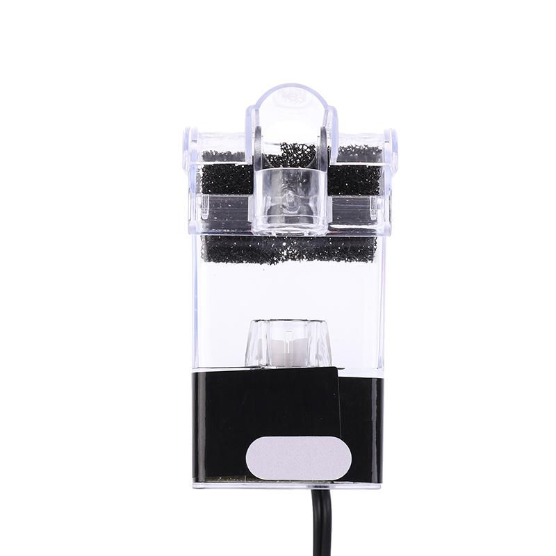 Aquarium Extern Hangend Filter Mini Filter Aquarium Stroomaansluiting 2.5W Doorstroom 250H/L Voor Aquaria Onder 30Cm