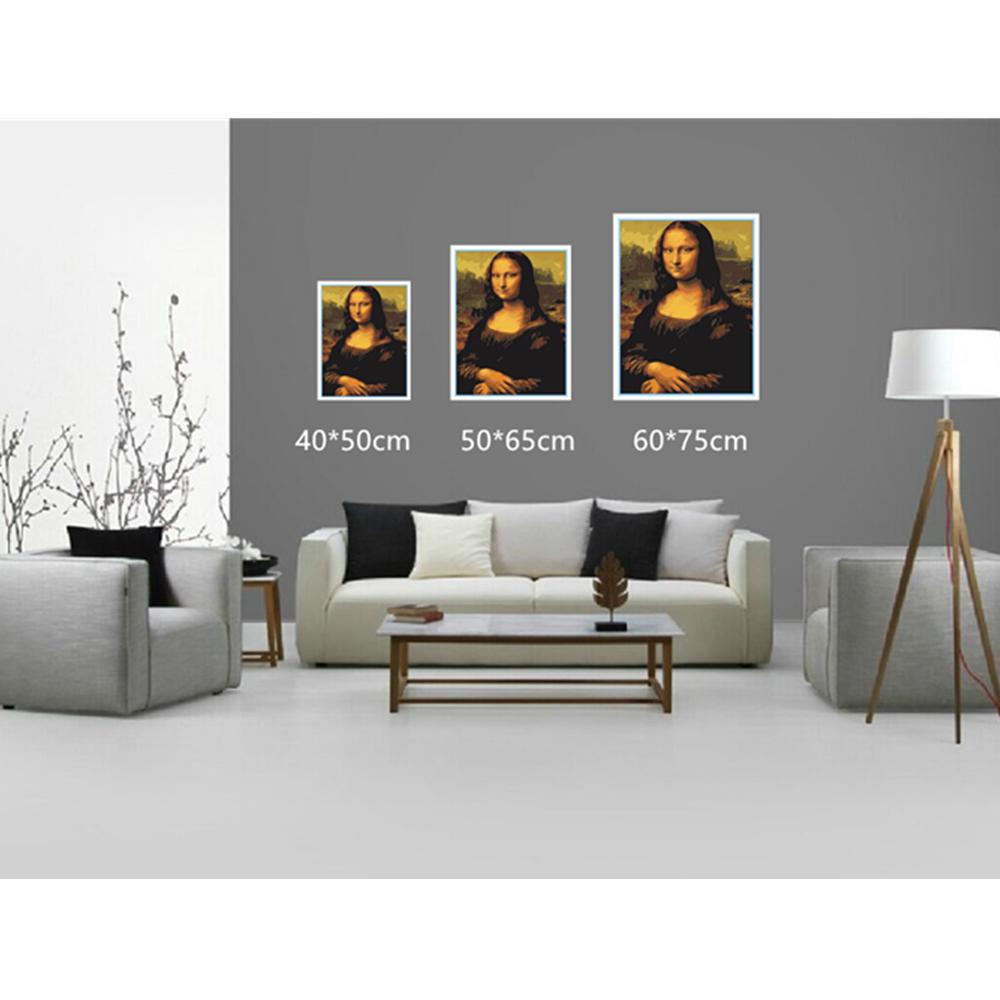Rosa Einhorn Pferd Tier Cartoon DIY Digitales Malen nach Zahlen Moderne Wandkunst Leinwand Gemälde Einzigartiges Geschenk Home Decor 40x50cm