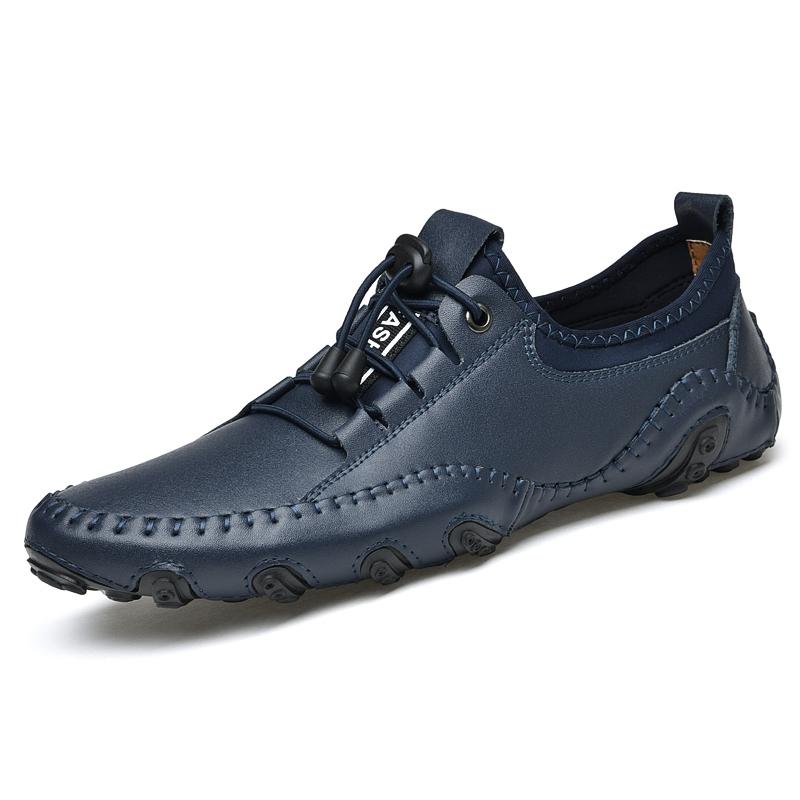 Genuine Leather Casual Leather Shoes Men Loafers Comfortable Driving Shoe Moccasins Man Flats Shoes
