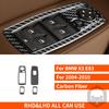 For BMW X3 E83 2004 2005 2006 2007 2008 2009 2010 Carbon Fiber Sticker Central Control Gear Box Outlet Interiors Car