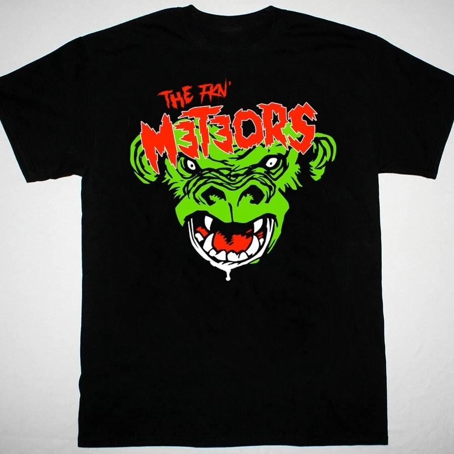 HOT NEW The Meteors Band 2025 Black T-shirt Tee All Sizes S-5XL