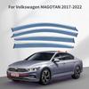 Window Visor For Volkswagen MAGOTAN 2007-2024 Outer Trim Chrome Accessories Visors Rain Guard Door Visor Vent Shades Ventvisor