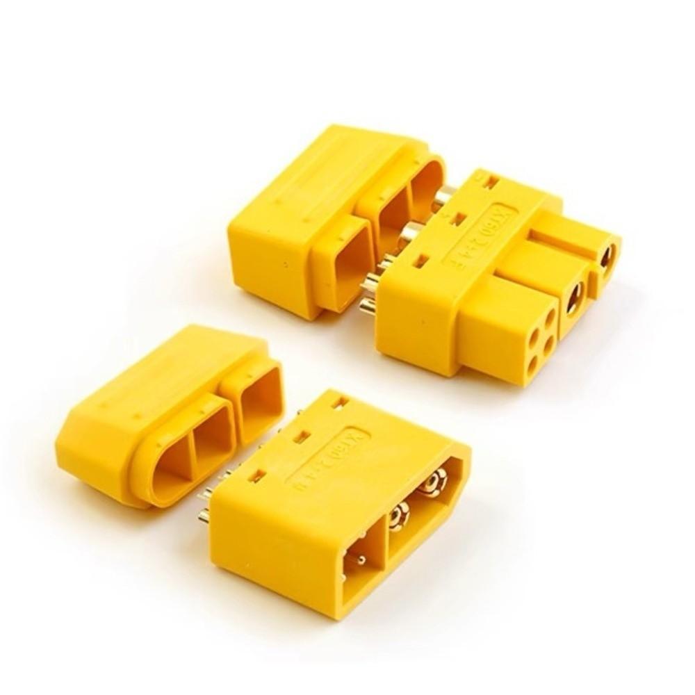 Plastic 2+4 XT60 Connector Gold Plated XT60(2+4)-F New XT60(2+4)-M  for RC Vehicles