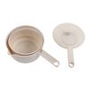 Small Salad Spinner BPA Free Multipurpose Vegetable Washer with Handle and Drain Basket for Home