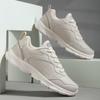 Sports Shoes for Women Leather Waterproof Sneakers Female Lace Up Platform Casual Shoes