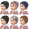 Vintage Rose Print Headscarf Cap For Women Breathable Summer And Winter Wear