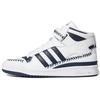 Aaron Judge X Forum Mid Baseball Unisex Sneakers White Footwear-White Collegiate-Navy GY3814