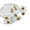 Exaggerated Gold Stud Earrings: Lightweight Autumn/Winter Accessories with Unique Design