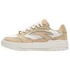 982 Round Moon Special Edition Trendy Casual Durable Lightweight Low-Top Skate Shoes Women Sneaker Brown White 122348067S-1
