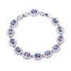 Women'S Light Luxury Women'S Colored Zircon Bracelet, Color Treasure Bracelet Multi-Color