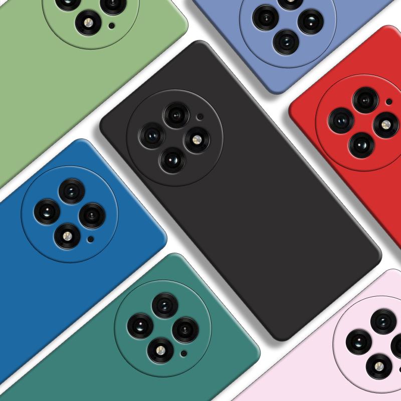 For OnePlus 13 5G Case For OnePlus 13 12 11 11R 12R 13R Cover Original Liquid Silicone Rubber Shockproof Bumper For OnePlus 13