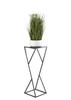 Modern Loft Black Flower Stand 70 Cm