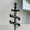 Acrylic Dragon Bookmark Funny Bookshelf Display Decoration Double-sided Long Fei Bookmark Student Stationery
