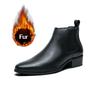 Bottes à talons hauts classiques pour hommes de marque de luxe à la mode Chelsea Chaussures de loisirs de mode Bottines en cuir de style britannique Bottes tendance décontractées