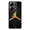 Phone Case - MANIACASE - Xiaomi Redmi Note 13 Pro 4G - Silicone - Flexible - Jordan Logo 23