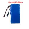 18650 Li -Ion Battery Pack 16s2p 60v 20ah 30v 50v Ebike Electric Bicycle Scooter With 30a Bms 750w 1000watt Charger 67 .2v 2a