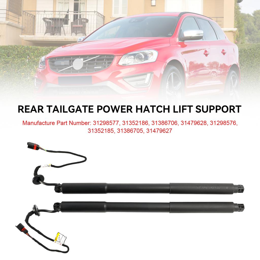 2 STÜCK Elektrische Heckklappen Hubstütze 31386705 31386706 Passend für Volvo XC60 2012-2017