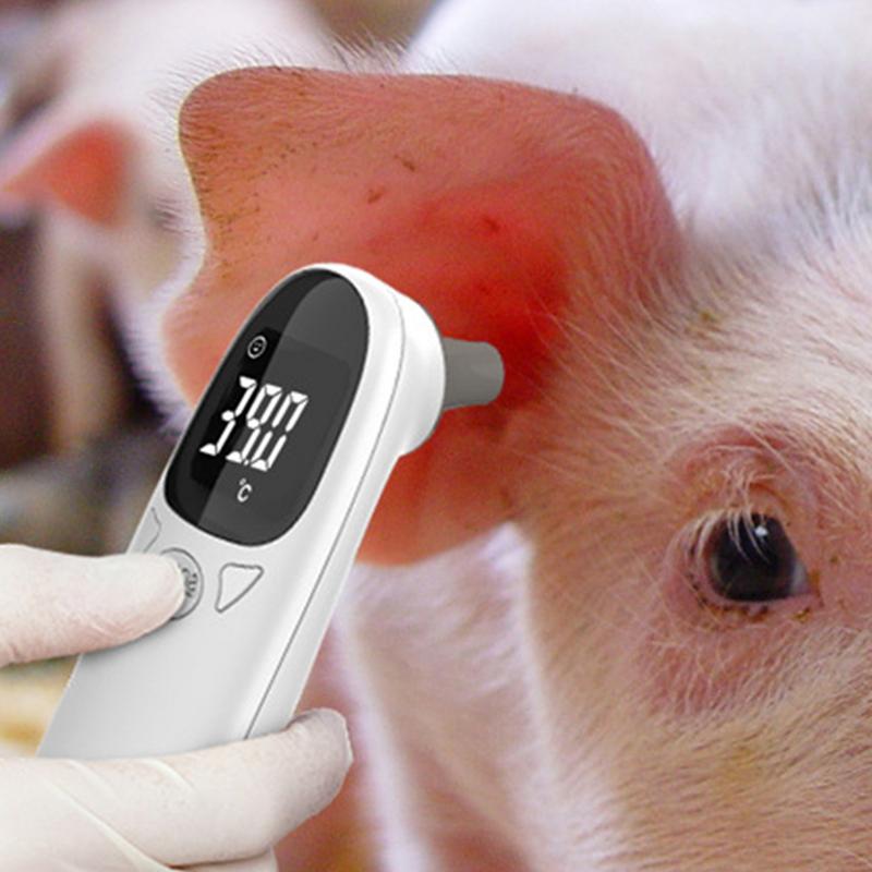 Infrared Pet Cat Dog Ear Thermometrer Medicals Animal Measuring Electronic Thermometer Non-contact Home Veterinary Equipment