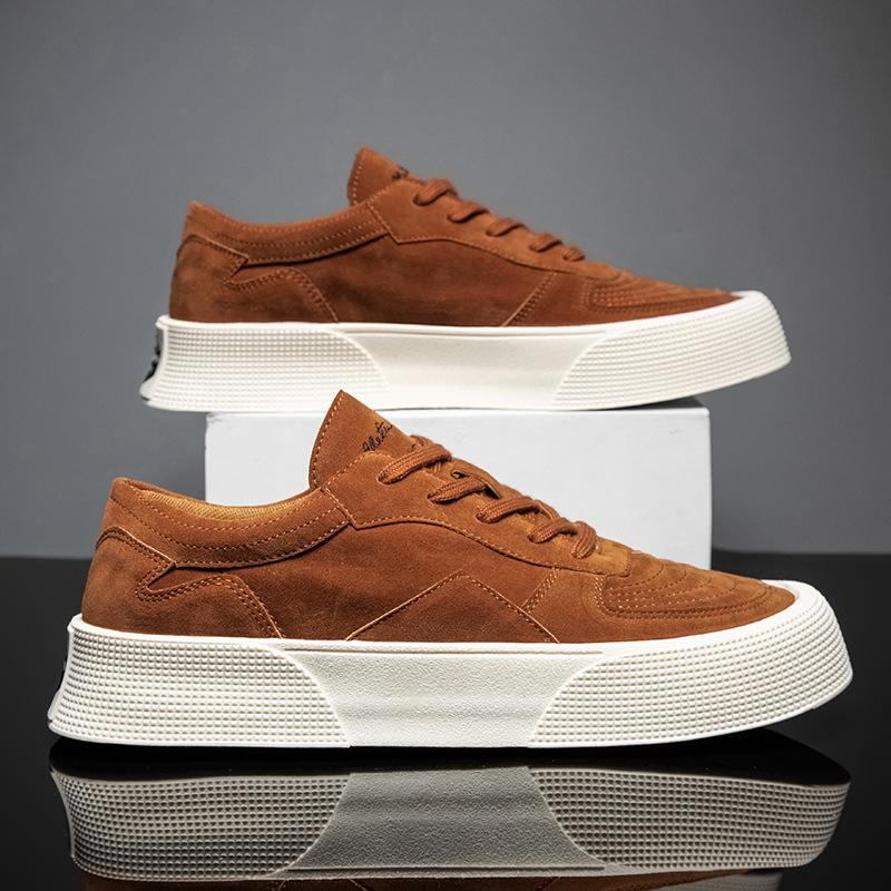 2025 Board Shoes Youth Outdoor Sports Casual Shoes Low Top Thick Bottom Men's Shoes