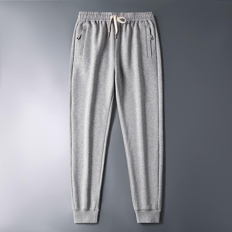 Spring and Autumn New Casual Pants Men's Large Size Men's Casual Long Pants Men's Tied Feet Versatile Men's Sports Sweatpants Men's Clothing