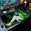 nefer genshin Mouse Pad 500X1000 mm Large Gaming Mousepad Gamer XL Rubber Otaku Keyboard Pad Laptop Desk Mat