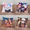 R-Re Zero Anime Pillow Case Pillowcase Home Sofa Cushions Car Cushions Pillowcover Office Pillowshell Pillow