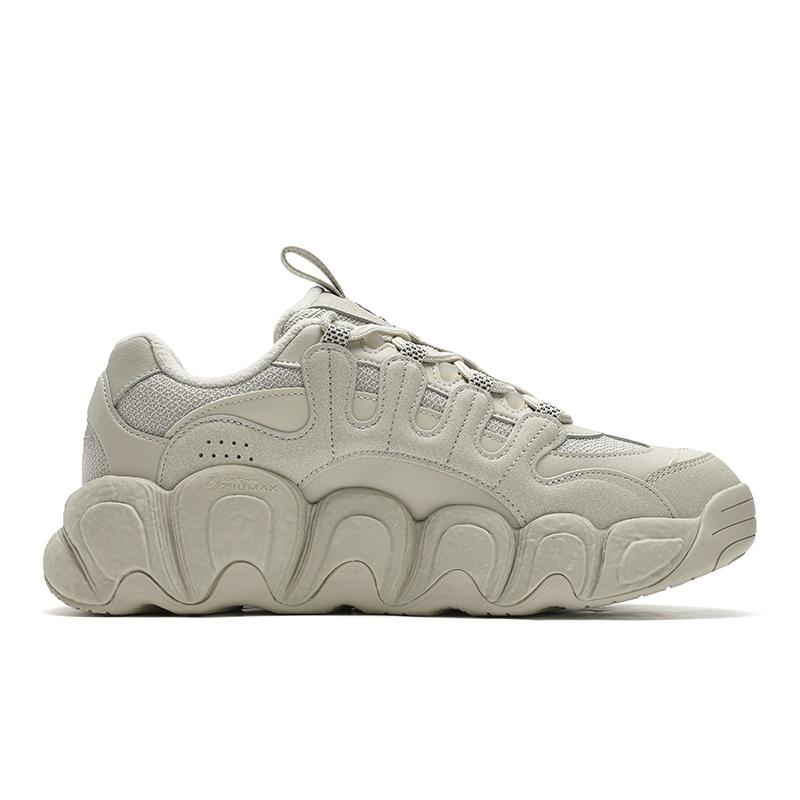 Fila Croissant Comfortable Simple Fleece Low-Top Running Shoes Women Sneaker Oatmeal F12W441115FOM