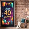 Birthday Backdrop Balloon Party Backdrop Birthday Banner Celebration Decoration For Indoor Decoration Milestone Event Adult