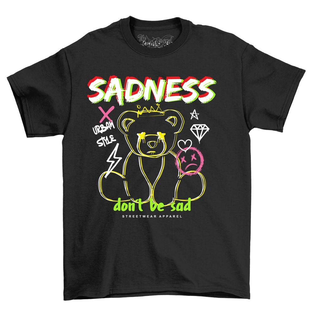 'bearstreet1-2 5'' Unbearably Cute Ted-Tee Bear T-Shirt! Funny and Cuddly, Unisex