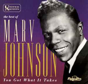 CD MARV JOHNSON - The Best Of Marv Johnson - You Got  077779889525 United Artists  1992 Japan Soul/Funk Used