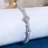 WWJ Classic Women's Hand Jewelry Accessories Shiny Cubic Zirconia Chain Tennis Bracelet Simple Daily Party Jewellery Gift
