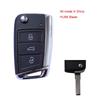 Cocolockey Fjärrnyckel Skal För Vw Polo Golf7 Mk7 Tiguan För Skoda Octavia Kodiaq Karoq För Seat Ateca Biltillbehör