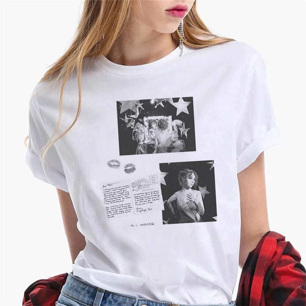 Chappell Roan tshirt girl graphic Punk Digital 80s Trendy t shirt Retro streetwear Pastel harajuku hip hop Colorful