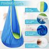 Chair Sensory Swing Chair Kids Pod Swing Seat Portable Hammock Chair Swing with Inflatable Pillow Hanging Hammock Max 200kg