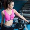 Sutien Sport Fără Cusături, Rezistent la Șocuri, cu Fermoar și Burete, pentru Alergare și Yoga, pentru Confort și Susținere Maximă