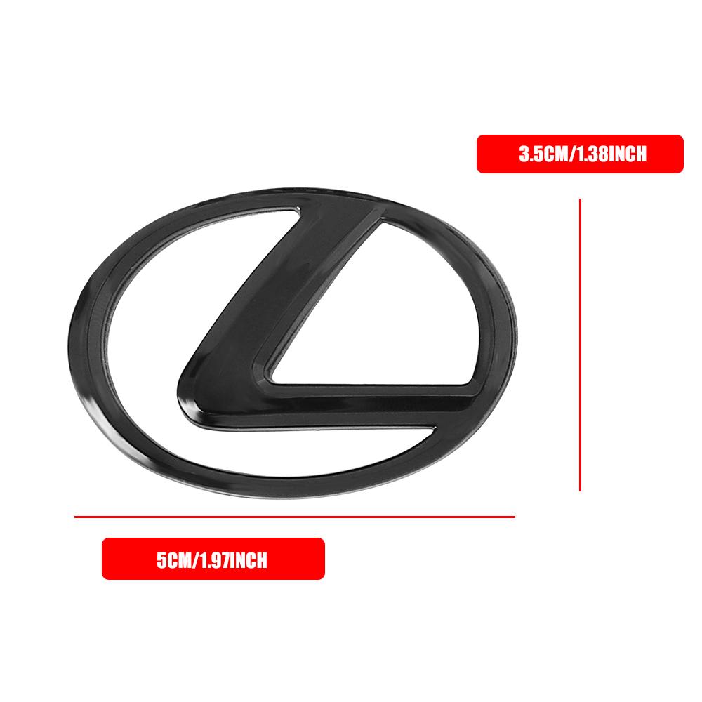 Interior Stickers ABS Car Steering Wheel Logo Emblem Sticker Decals Buckle For Lexus LS GS GS300 GS350 GS400 GS430 GS460 GS450h EC4