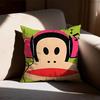 Funny PPaul FFrank Pillow Case Pillow Case Living Room Sofa Cushion Cover Suitable For Home Bedroom Room Decoration