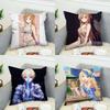 Sword Art Online Pillow Case For Car Sofa Decorative Home Doublesided Print Plush Square Throw Pillow Cushion Cover