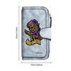 Halloween Witch Pattern Long Wallet Fashion Portable Card Holder Purse