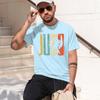 Judo  2026 new fashion heavyweight hot selling retro printed pattern fun round neck Tshirt for daily comfort