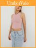Sexy Y2k Crop Top Aus Nylonstoff Für Streetwear Girls