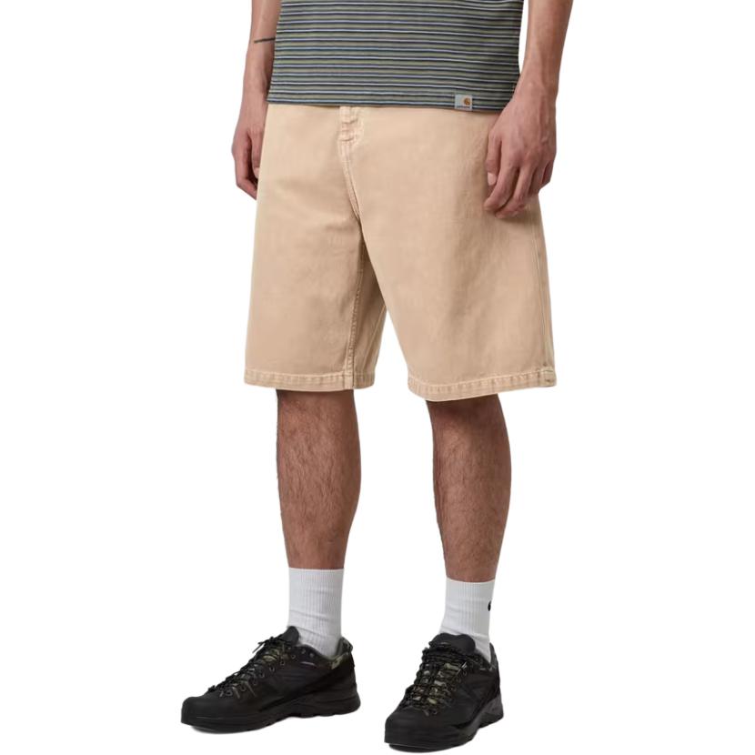 Carhartt WIP SS26 Brandon Shorts Loose Thick Design Comfortable Simple Denim Men Shorts I036504-3IN-4J
