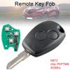 433Mhz 2/3 Buttons Keyless Entry Remote Car Key Fob with PCF7946 Chip and NE73 Blade Fit for Renault