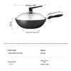 COOKER KING Chuan Shi 30cm Cast Iron Wok
