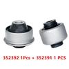 352392 352391 New Front Suspension Control Arms Trailing Bone Bushes For Peugeot 206 307 308 3008 Citroen Berlingo C4 DS4