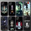 W -Wednesdayaddams -Family Phone Case For Iphone 11 12 Mini 13 14 Pro Xs Max X 8 7 6s Plus 5 Se Xr Shell