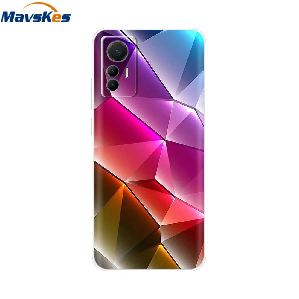 For Xiaomi Redmi Note 12S Case Redmi Note12S Phone Silicon Back Cover For Redmi Note 12S 12 s Cases Protective Shell Cover Capas