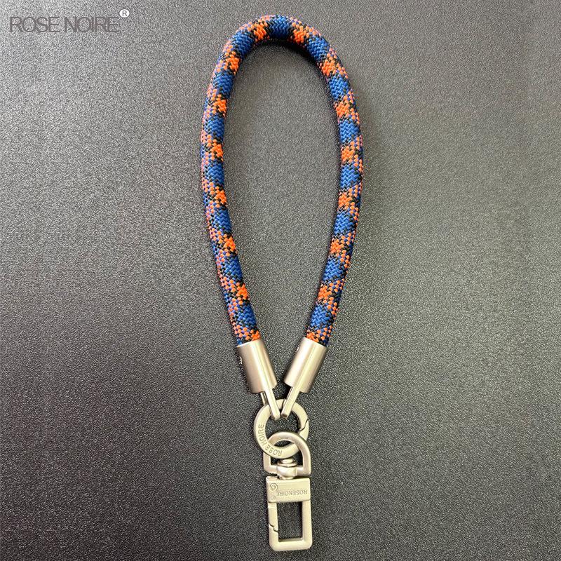 Titanium Primary Color 8mm Fingertip Smart Mini Outdoor Camping Mountain Mobile Phone Lanyard Key String