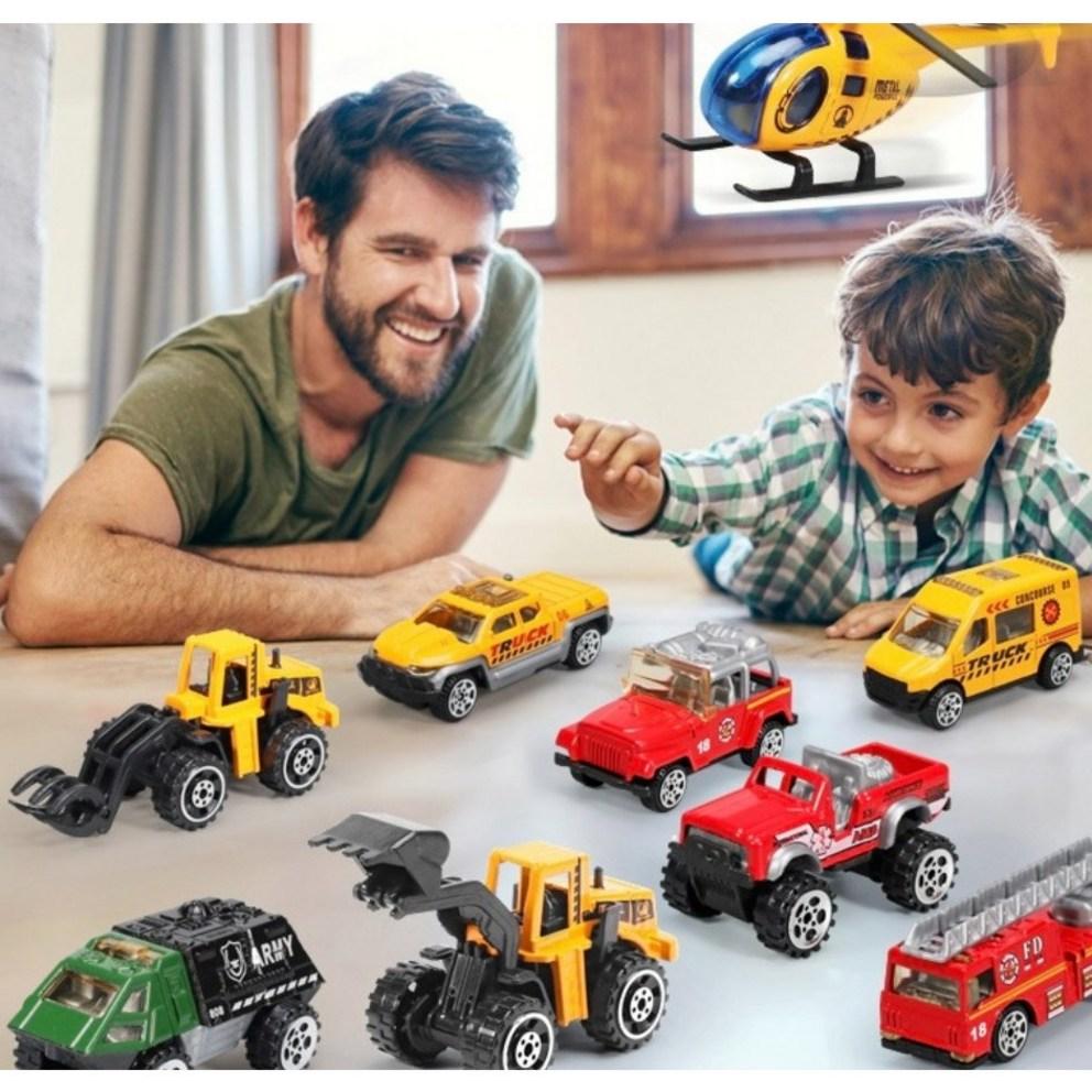Dodam Dodam Premium Metal Toy Car - Fire Truck (Single Piece)