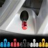 4Pcs Car Tire Valve Stems Cap Knurling Style Tire Valve Cap Aluminum Tire Wheel Stem Air Valve Cap Car Universal Accessories